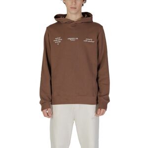 Underclub Edition Hoodie Brown Men Sweatshirts